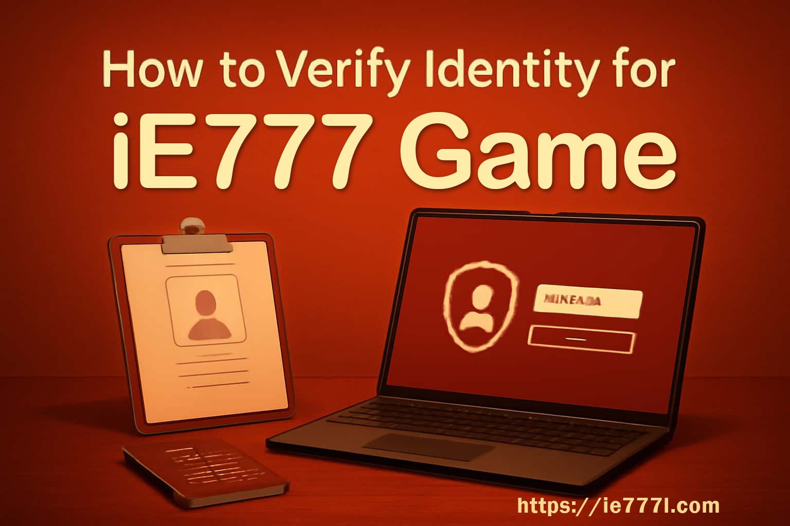 IE777 Identity Verification: Prepare the Details Before You Submit reference screen