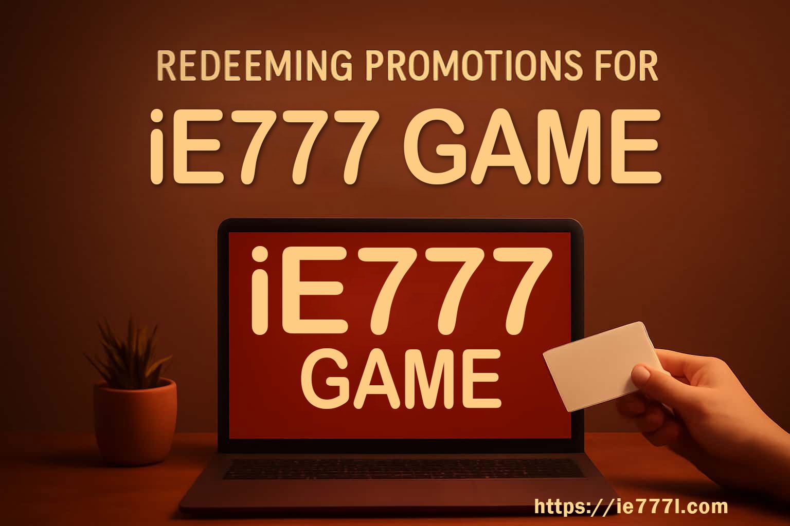 Redeem an IE777 Promotion Without Missing the Claim Window reference screen