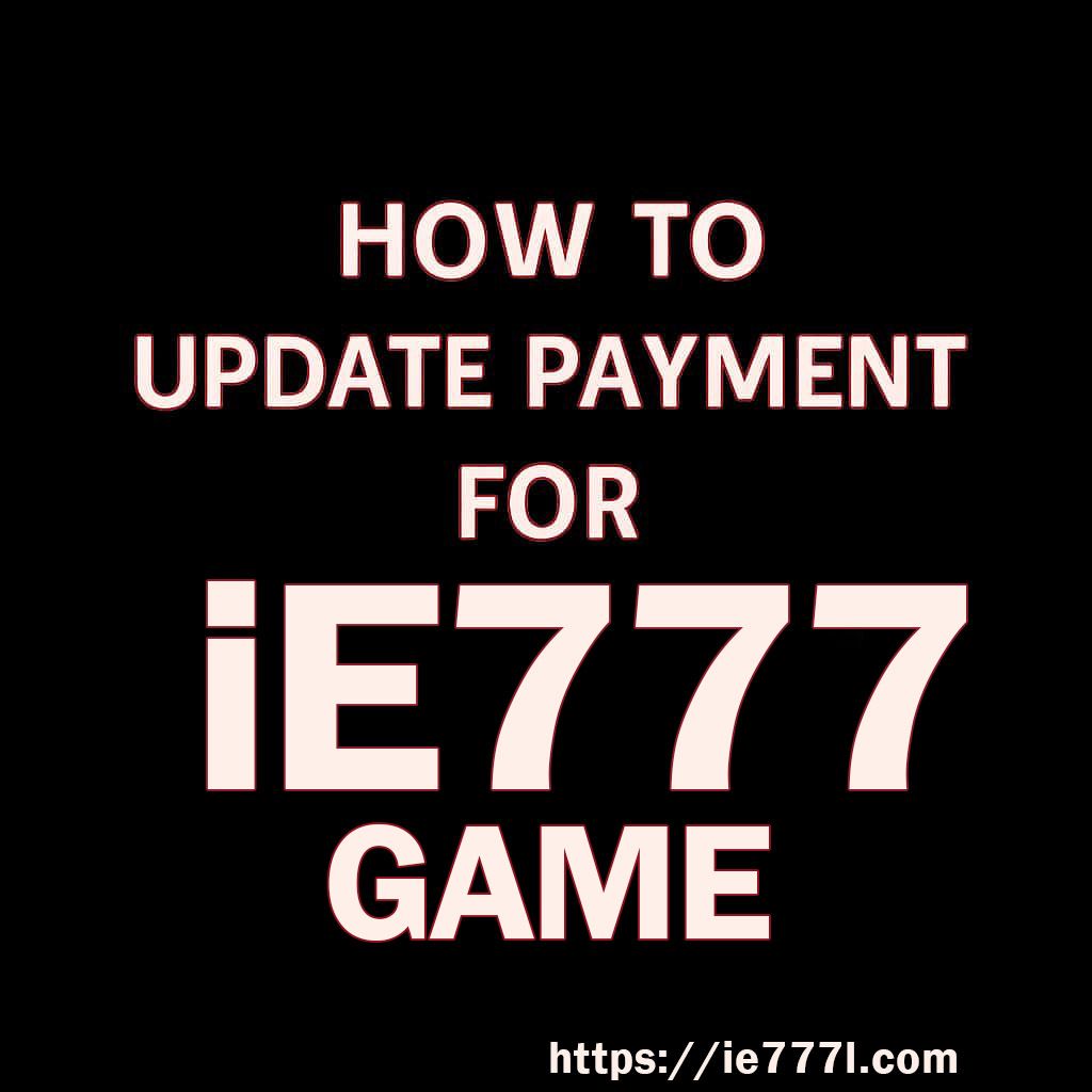 IE777 Enter the new detail slowly reference