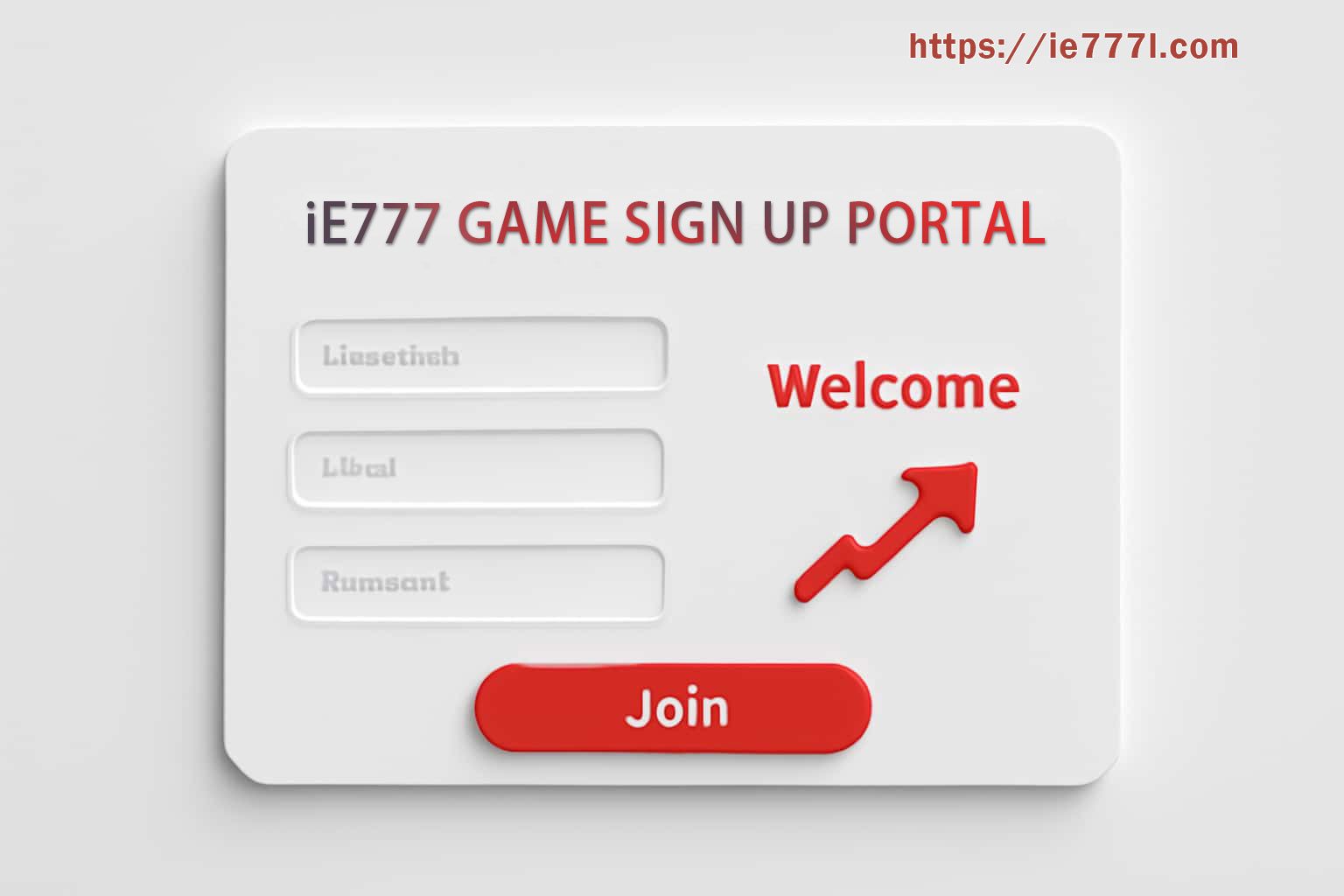 Create an IE777 Account